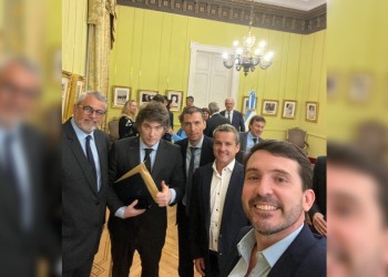 Con Martín Arjol, los diputados expulsados del radicalismo se reunieron con Milei y le ofrecieron una “alianza de listas”