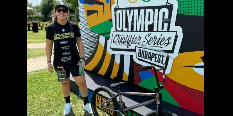 EN BUDAPEST. Analía, poslesión, lista para competir en Hungría.