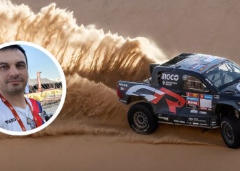 Periodista misionero se prepara para cubrir el rally Dakar en Arabia Saudita