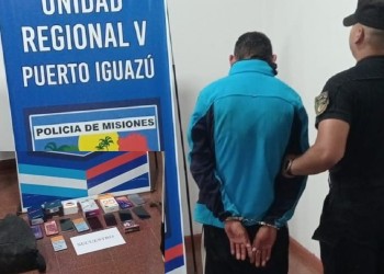 Destrozó el vidrio de un comercio y se llevó 15 dispositivos electrónicos