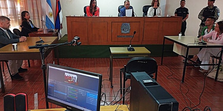 EN VIVO Y EN DIRECTO. El juicio oral y público fue transmitido por el Poder Judicial a través de la plataforma YouTube.