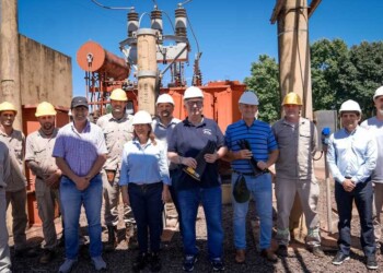 Passalacqua habilitó obras eléctricas en El Soberbio