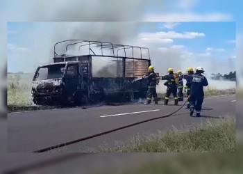 Camionero misionero perdió una mudanza en un incendio en Santa Fe