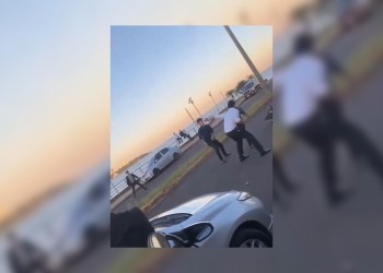 Violenta pelea masiva en la Costanera de Encarnación