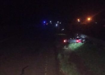 Motociclista de Panambí falleció tras despistar sobre la ruta 105