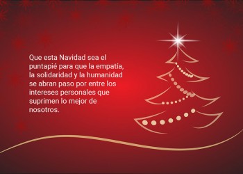 Solidaridad, empatía… humanidad