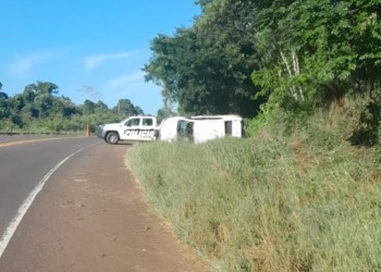 Montecarlo: despiste y vuelco deja como saldo cuatro personas lesionadas