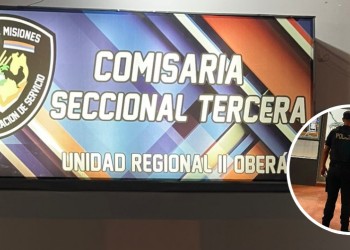 Oberá: entró a robar a una vivienda y la policía lo encontró adentro del ropero