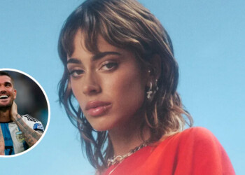 Tini Stoessel presentó su nuevo tema con referencias a Rodrigo De Paul