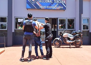 “Rottweiler” andaba en moto robada y se le sumaron más denuncias