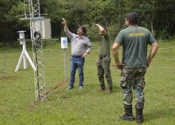 Comandante Andresito cuenta con una nueva estación meteorológica automatizada