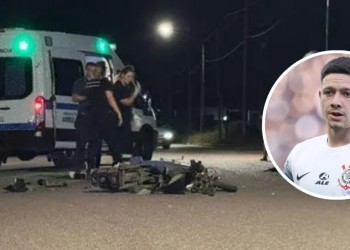 Conocido futbolista argentino chocó y mató a un motociclista en La Pampa