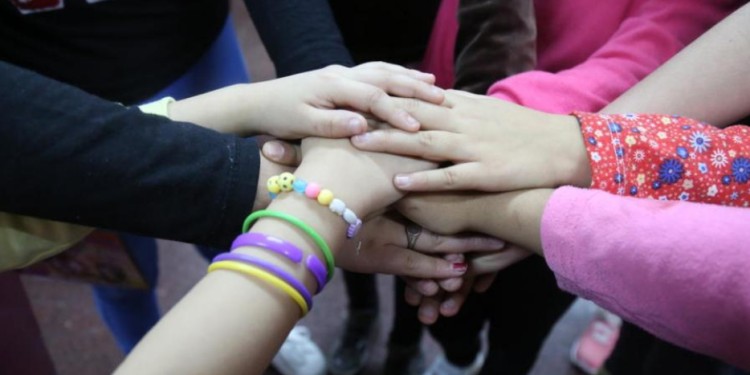 VOLVER A ESTAR JUNTOS. Los dos grupos de cinco y tres hermanos que iniciaron la vinculación viven separados.