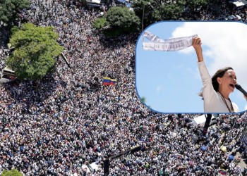 La oposición de Venezuela sale a las calles contra Maduro en una jornada histórica: también en Argentina