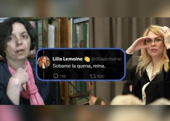 “Sobame la quena, reina”, la respuesta de la diputada Lemoine a la auditora del Senado