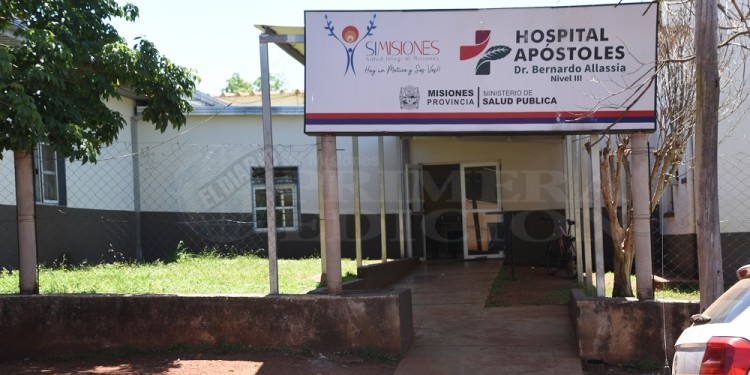 GUARDIA. El joven fue a ese sector del hospital para una atención ambulatoria y denunció haber sido abusado.