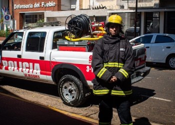 La Policía sumó un vehículo para intervenciones rápidas en el combate contra incendios