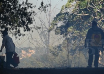 El incendio en Itaembé Guazú en fotos