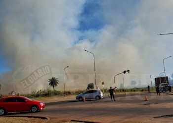 Entre 40 y 60 hectáreas ya se quemaron en Itaembé Guazú