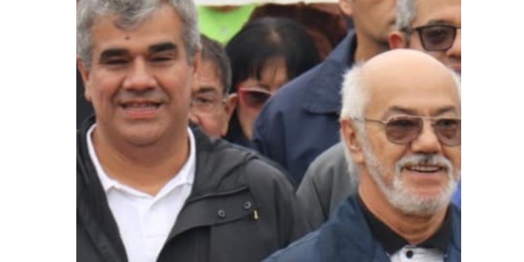 LOS RIPOLL. El intendente “Lucho” a la izquierda y su padre, Raúl, ex intendente, a la derecha.