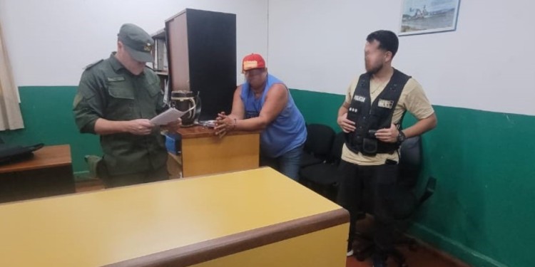 DETENCIÓN. Tras los trámites correspondientes el hombre fue alojado en una comisaría de la capital misionera.