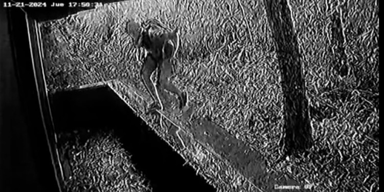 CAPTADO EN CÁMARAS. Fue una de las evidencias contra el sospechoso.