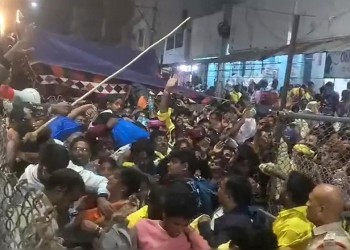 Seis muertos y 95 heridos en una estampida en India