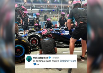 El sentido mensaje de Colapinto a Alpine: “El destino estaba escrito”