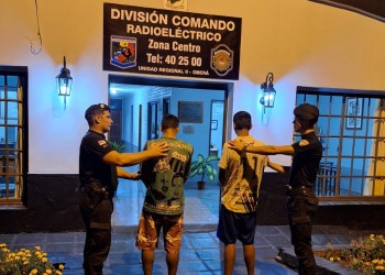 “Peter” y “Tito” detenidos por apedrear una casa y golpear a un hombre