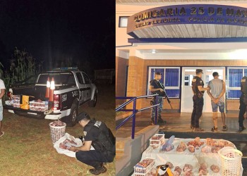 Detenidos por faenar un buey en una chacra de 25 de Mayo