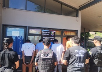 Allanamiento en Posadas: nueve detenidos y recuperación de bienes robados