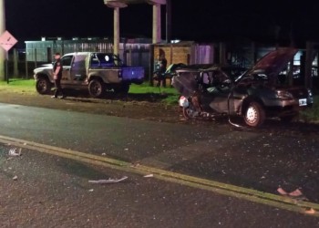 Triple choque terminó con lesionados graves en Eldorado