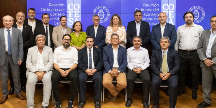 CONSEJO FEDERAL DE SALUD. Participaron los ministros de Salud de todas las provincias y del país.