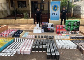 Secuestraron en Puerto Iguazú mercadería valuada en 45 millones de pesos