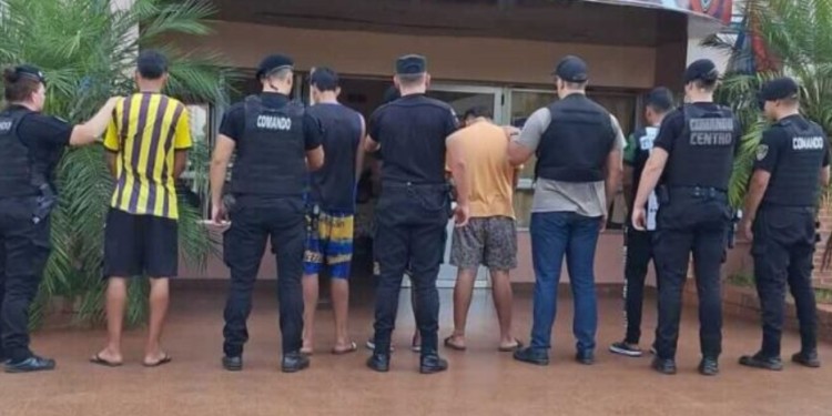 OBERÁ. En un operativo fue detenido el recientemente imputado y demoraron a cuatro menores de entre 16 y 17 años, como los presuntos autores.