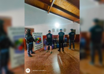 San Vicente: allanaron distribuidora y recuperaron garrafas robadas