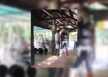 Ingresó a Cataratas con su gato y provocó disturbios