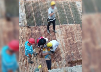 Obrero cayó de una obra en construcción en Misiones y fue hospitalizado