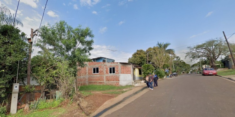 INGRESO AL ASENTAMIENTO. La zona del siniestro de calles Almafuerte y Fracrán a pocas cuadras de la avenida Urquiza.