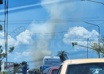 Nuevo incendio en la misma zona que se quemó ayer en Itaembé Guazú
