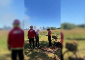 Posadas: detienen a un hombre por iniciar un incendio de pastizales