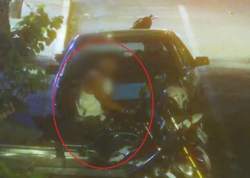 Intentó robar una moto, pero fue captado por las cámaras y detenido