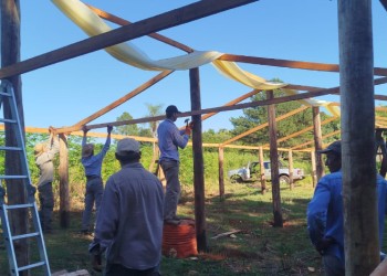 Fortalecen equipamientos de productores en El Alcázar