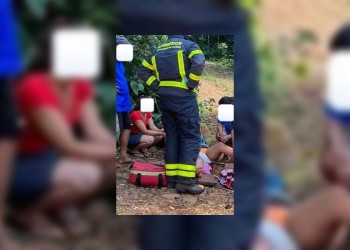 Menor de once años pescaba en un arroyo, se cayó y se incrustó una rama en una pierna