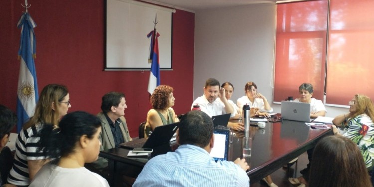 REUNIÓN. El Gobierno recibió solo a la Mesa de Diálogo este viernes