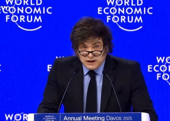 Milei en Davos: “Hay que eliminar el virus de la ideología woke”