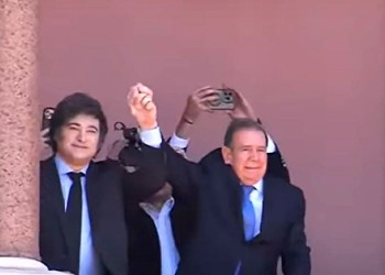 González Urrutia se reunió con Milei, quien le ratificó su apoyo en medio del enfrentamiento con Maduro