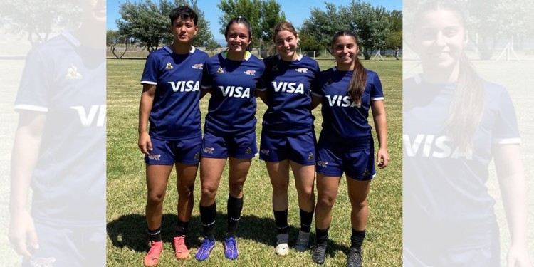 ORGULLO. González, Oviedo, Kraus y Pedrozo integran el seleccionado nacional.