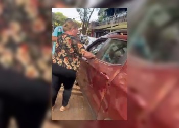 VIDEO: accidente de tránsito terminó en una pelea en Eldorado