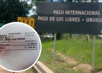 Polémico cobro de “peaje” a turistas en la localidad de Paso de los Libres